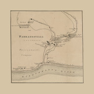 Farrandsville  Colebrook Township, Pennsylvania 1862 Old Town Map Custom Print - Clinton Co.