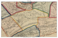 Lamar Township, Pennsylvania 1862 Old Town Map Custom Print - Clinton Co.