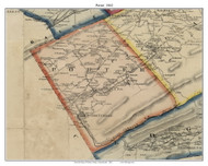 Porter Township, Pennsylvania 1862 Old Town Map Custom Print - Clinton Co.