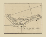 Clintonville  Porter Township, Pennsylvania 1862 Old Town Map Custom Print - Clinton Co.
