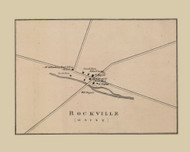 Rockville  Wayne Township, Pennsylvania 1862 Old Town Map Custom Print - Clinton Co.