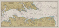 Potomac River - Chesapeake Bay to Newtown Neck 1985 - Old Map Nautical Chart AC Harbors 12285-1 - Chesapeake Bay