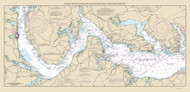 Potomac River - Newtown Neck to Mattawoman Creek 2015 - Old Map Nautical Chart AC Harbors 12285-2 - Chesapeake Bay