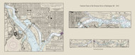 Potomac River at Washington DC 2015 - Old Map Nautical Chart AC Harbors 12285-4 - Chesapeake Bay