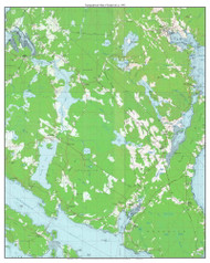 Sedgwick & Brooksville 1981 - Custom USGS Old Topo Map - Maine