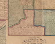 New Milford, Illinois 1859 Old Town Map Custom Print - Winnebago Co.