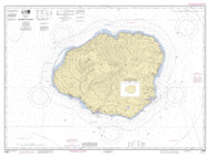 Island of Kauai 2009 Nautical Chart - Hawaiian Islands 4100 - 19381 Hawaii