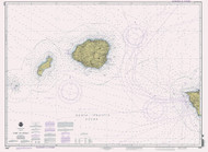 Oahu to Niihau 1997 Nautical Chart - Hawaiian Islands 4117 - 19380 Hawaii