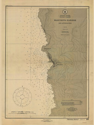 Mahukona Harbor and Approaches 1910 Hawaii Harbor Chart 4101 - 19329 1 Hawaii