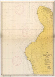 Cook Point to Upolu Point 1942 Hawaii Harbor Chart 4140 - 19327 1 Hawaii