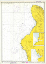 Cook Point to Upolu Point 1973 Hawaii Harbor Chart 4140 - 19327 1 Hawaii