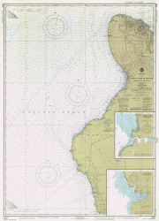 Cook Point to Upolu Point 1981 Hawaii Harbor Chart 4140 - 19327 1 Hawaii