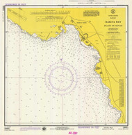 Kailua Bay 1974 Hawaii Harbor Chart 4164 - 19331 1 Hawaii