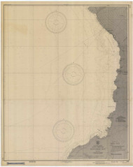 Kawaihae Bay 1942 Hawaii Harbor Chart 4167 - 19330 1 Hawaii