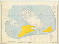Midway Islands 1967 Hawaii Harbor Chart 4176 - 19482 5 Northwest Islands