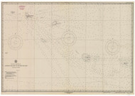 Laysan Island to Kure Island 1943 Hawaii Harbor Chart 4183 5 Northwest Islands