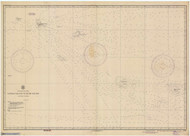 Laysan Island to Kure Island 1945 Hawaii Harbor Chart 4183 5 Northwest Islands