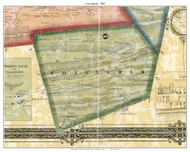 Conyngham Township, Pennsylvania 1860 Old Town Map Custom Print - Columbia Co.