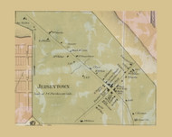 Jerseytown Village, Madison Township, Pennsylvania 1860 Old Town Map Custom Print - Columbia Co.