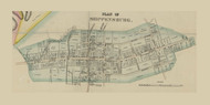 Shippensburg Village Township, Pennsylvania 1858 - Old Town Map Custom Print - Cumberland Co.
