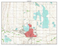 Loveland 1962 - Custom USGS Old Topo Map - Colorado