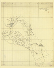 Alameda & San Leandro Bay 1860 - Old Map Nautical Chart PC Harbors - San Francisco Bay Topo Charts 481-02 - California
