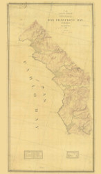 San Pablo Bay 2 1866 - Old Map Nautical Chart PC Harbors - San Francisco Bay Topo Charts 562 - California