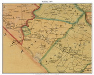 Heidelberg Township, Pennsylvania 1854 Old Town Map Custom Print - Berks Co.