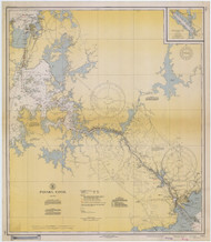 Panama Canal 1940 Panama Canal Nautical Chart Reprint 955