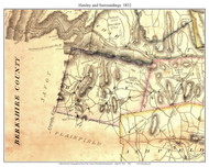 Hawley, Massachusetts 1832 Old Town Map Custom Print - Franklin Co.