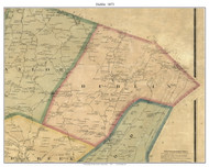 Dublin Township, Pennsylvania 1873 Old Town Map Custom Print - Fulton Co.