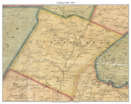 Licking Creek Township, Pennsylvania 1873 Old Town Map Custom Print - Fulton Co.