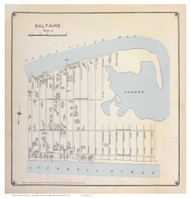 Saltaire, New York 1915 Old Map - Suffolk Co. Atlas Custom Print