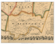 Wheatfield Township, Pennsylvania 1856 Old Town Map Custom Print - Indiana Co.