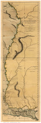 Mississippi River - Sayer, 1772 Mississippi River - USA Regionals