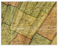 Cromwell Township, Pennsylvania 1856 Old Town Map Custom Print - Huntingdon Co.