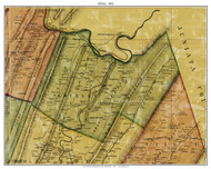 Shirley Township, Pennsylvania 1856 Old Town Map Custom Print - Huntingdon Co.