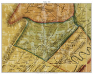 Walker Township, Pennsylvania 1856 Old Town Map Custom Print - Huntingdon Co.