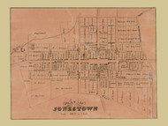 Jonestown, Swarata Township, Pennsylvania 1860 Old Town Map Custom Print - Lebanon Co.