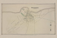 Montgomery Village 52-3, New York 1875 - Old Town Map Reprint - Orange Co. Atlas