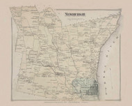 Newburgh  76, New York 1875 - Old Town Map Reprint - Orange Co. Atlas
