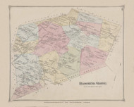 Blooming Grove 108, New York 1875 - Old Town Map Reprint - Orange Co. Atlas