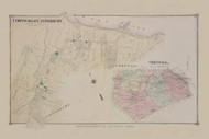 Cornwall & Canturbury 117, New York 1875 - Old Town Map Reprint - Orange Co. Atlas