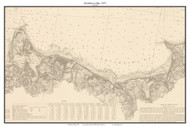 Smithtown Bay 1855 - New York 80,000 Scale Custom Chart