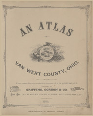 Title Page, Ohio 1886 Old Town Map Custom Reprint - Van Wert Co. 2