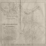Charleston Harbor, 1837 American Coast Pilot - USA Regionals
