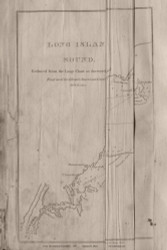 Long Island Sound 3, 1837 American Coast Pilot - USA Regionals
