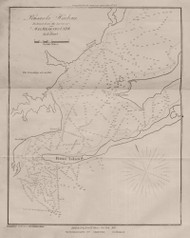 Pensacola Harbour, 1837 American Coast Pilot - USA Regionals