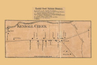 Kendall Creek, Bradford Township, Pennsylvania 1871 Old Town Map Custom Print - McKean Co.