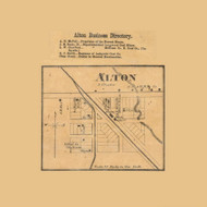 Alton, Lafayette Township, Pennsylvania 1871 Old Town Map Custom Print - McKean Co.